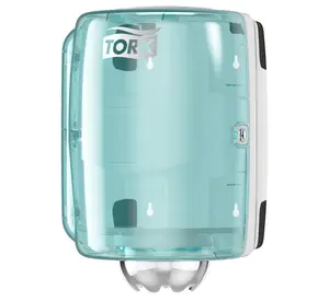Диспенсер для полотенец TORK M2 Performance бирюзовый пластик ЦВ (артикул производителя 659000)