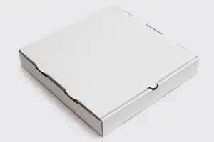 Коробка для пиццы 400х400х40 мм белая