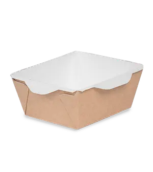Бумажный контейнер OSQ OPSALAD 350 мл 121x106x55 мм крафт