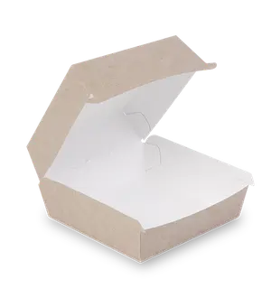 Коробка для гамбургера OSQ BURGER L 132х142х70 мм крафт