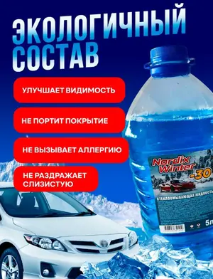 Средство для стеклоочистителей зимнее до -30С 5 л (артикул производителя 55-93/55-212)