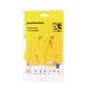 Перчатки резиновые Ben Fatto Protection S желтые