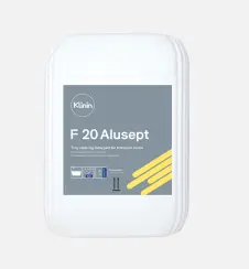 Средство сильнощелочное для пищевых производств Klinin F 20 Alusept хлорное 10 л (артикул производителя 205104)