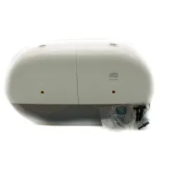 Диспенсер для туалетной бумаги TORK T9 SmartOne Elevation дв. мини белый пластик ЦВ (артикул производителя 682000)