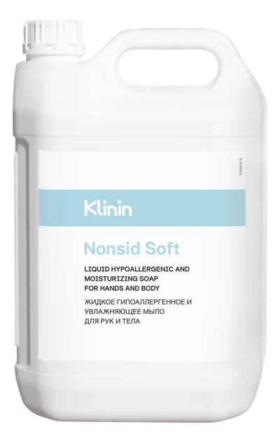 Мыло жидкое для рук антибактериальное Klinin Erisan Nonsid Soft 5 л (артикул поризводителя 205293) — фото 1