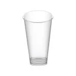 Стакан одноразовый пластиковый 500мл Bubble Cup с квадратным дном глянец — фото 1