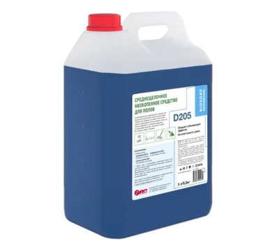 Средство щелочное для мытья полов Biosoap D205 5 л (артикул производителя 9210295) — фото 1
