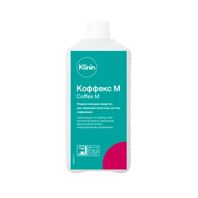 Средство для очистки молочных систем кофемашин Klinin Coffex M 1 л (артикул производителя 205598) — фото 1