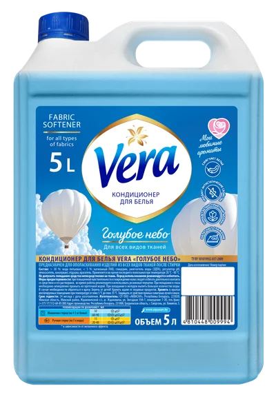 Кондиционер для белья Vera Голубое небо 5 л — фото 1