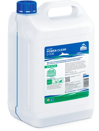 Средство обезжиривающее от сильных загрязнений Долфин POWER CLEAN 5 л (арт D006-5) — фото 1