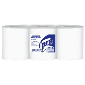 Туалетная бумага в рулоне PROtissue 1 слойная белая 525 м (артикул производителя C350) — фото 1