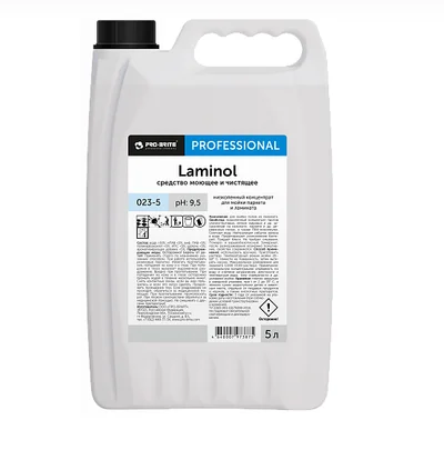 Средство для мытья полов деревянных Pro-Brite LAMINOL 5 л (артиул производителя 023-5) — фото 1