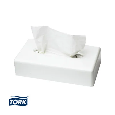 Диспенсер для салфеток косметических TORK F1 Elevation белый пластик арт.270023 — фото 1