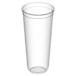 Стакан одноразовый пластиковый 650мл Bubble Cup с U-образным дном глянец — фото 1