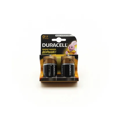 Батарейка DURACELL Basic LR 20 2шт/уп — фото 1