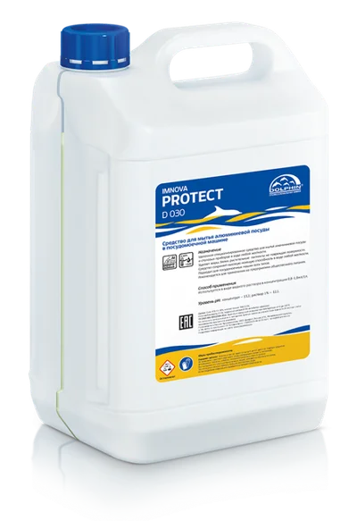 Средство моющее для ПММ для алюминиевой посуды Долфин Imnova PROTECT 5 л (арт D030-5) — фото 1
