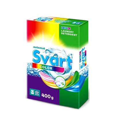 Стиральный порошок для белья SVART Color автомат для цветного белья 400 гр  — фото 1