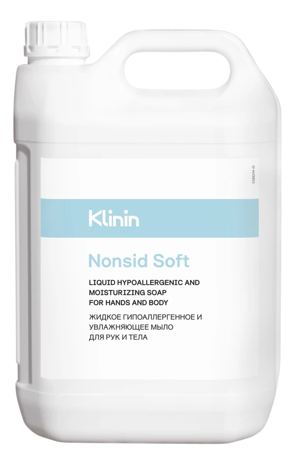 Мыло жидкое для рук антибактериальное Klinin Erisan Nonsid Soft 5 л (артикул поризводителя 205293) — фото 1