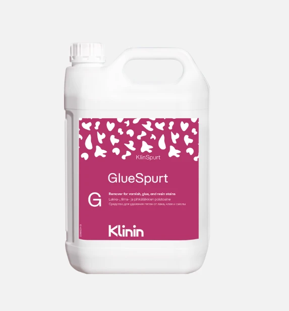 Средство для удаления пятен от лака, клея и смолы Klinin GlueSpurt 5 л (артикул производителя 205504) — фото 1