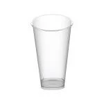 Стакан одноразовый пластиковый 500мл Bubble Cup с квадратным дном глянец — фото 1