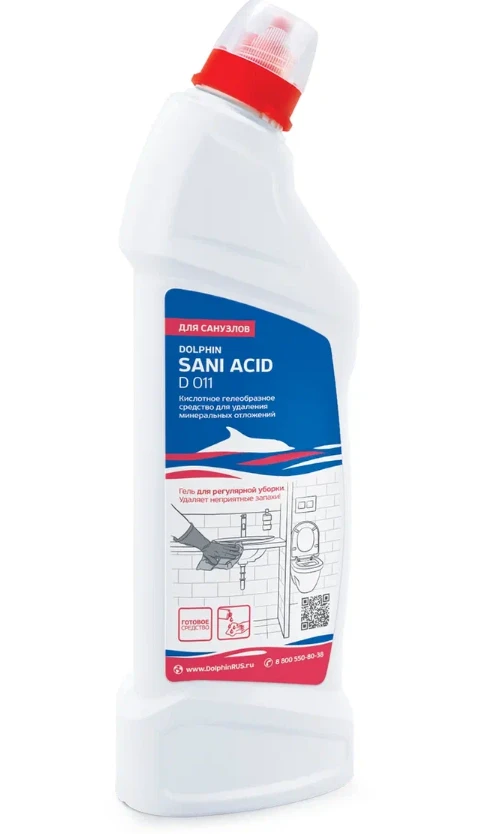Средство кислотное универсальное против ржавчины и отложений Долфин SANI ACID 0,75 арт. D011-075 — фото 1