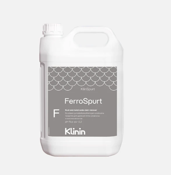 Средство для удалени пятен ржавчины и окисла металлов Klinin FerroSpurt 5 л (артикул производителя 205506) — фото 1