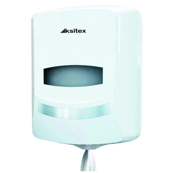 Диспенсер для рулонных полотенец Ksitex TH-8030A пластиковый белый (артикул производителя TH-8030A) — фото 1