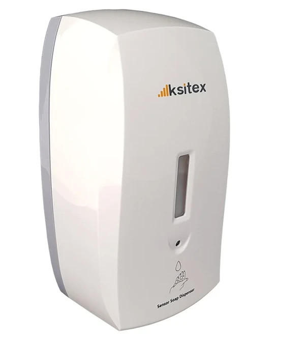 Диспенсер для жидкого мыла сенсорный Ksitex 1л пластиковый белый (артикул производителя ASD-1000W) — фото 1
