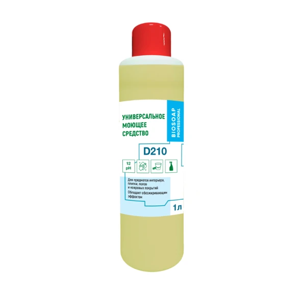 Средство нейтральное моющее Biosoap D210 концентрат 1 л (артикул производителя 9020201) — фото 1