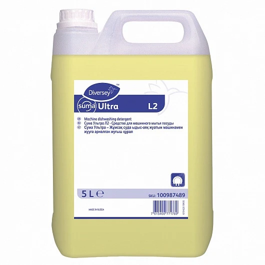Средство моющее для ПММ для мягкой воды Suma Ultra L2L 5 л арт. 101108000 — фото 1