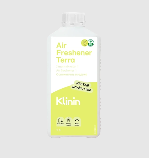 Нейтрализатор запахов KlinTelli Air Freshener Terra освежитель 1 л (артикул производителя 205590) — фото 1