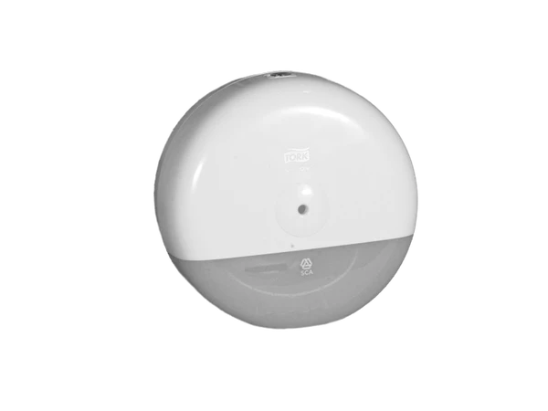 Диспенсер для туалетной бумаги TORK T9 SmartOne Elevation мини белый пластик ЦВ (артикул производителя 681000) — фото 1