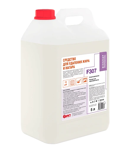 Средство для чистки грилей, плит, духовок Biosoap F307 5 л (артикул производителя 9050124) — фото 1