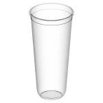 Стакан одноразовый пластиковый 650мл Bubble Cup с U-образным дном глянец — фото 1