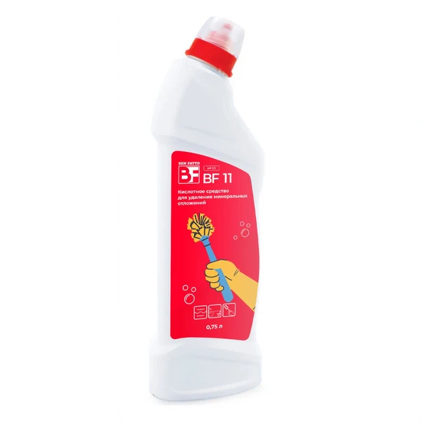 Средство кислотное для санузлов Ben Fatto SANI ACID 0,75 л арт. BF11-075 — фото 1